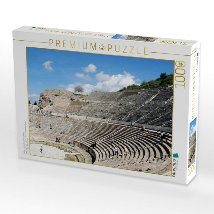Türkei - Amphitheater in Ephesus - CALVENDO Foto-Puzzle'