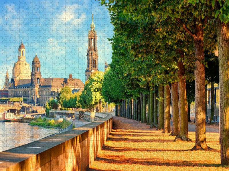 Dresden im Sommer - CALVENDO Foto-Puzzle'