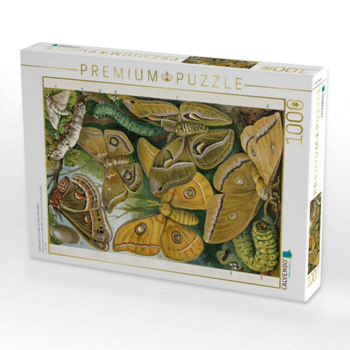 Seidenspinner, Künstler: E. Morin (1824-1882) - CALVENDO Foto-Puzzle'