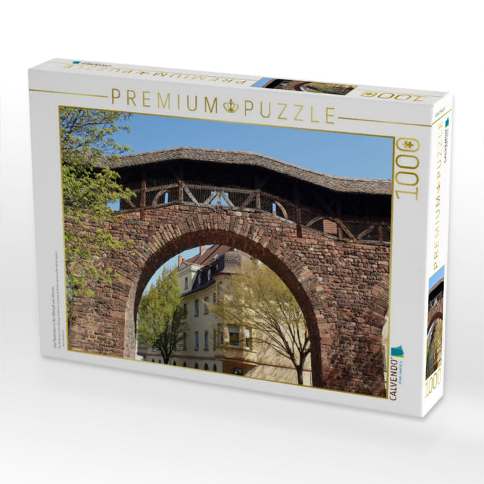 Das Martinstor in der Altstadt von Worms - CALVENDO Foto-Puzzle'