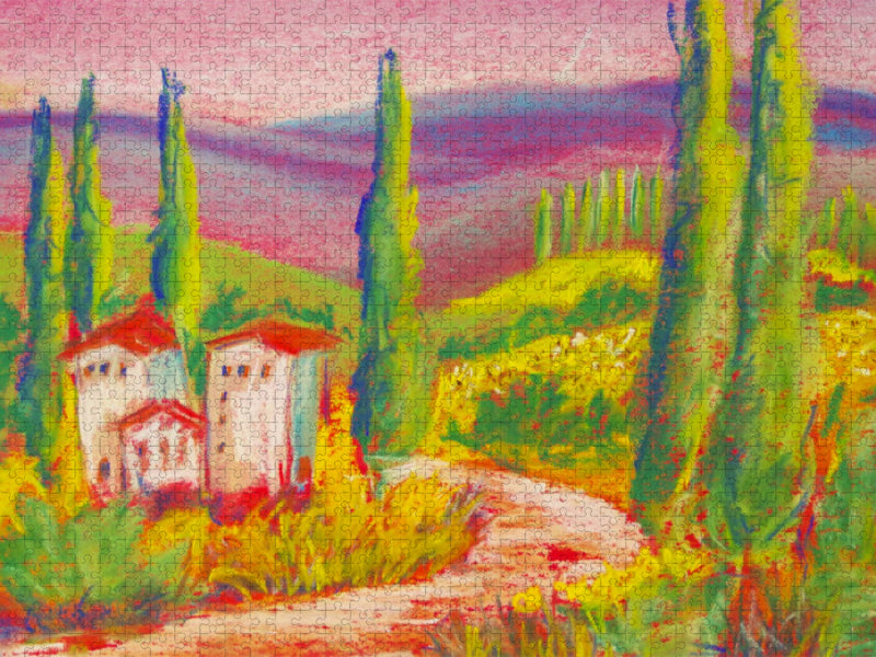 Toskana - CALVENDO Foto-Puzzle'