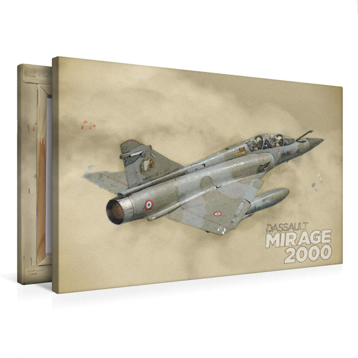 Premium Textil-Leinwand Mirage 2000N