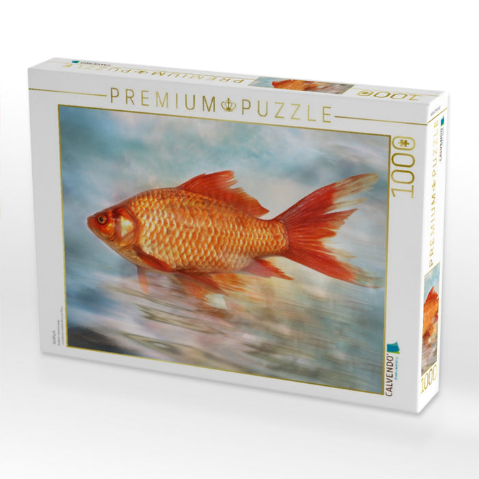 Goldfisch - CALVENDO Foto-Puzzle'