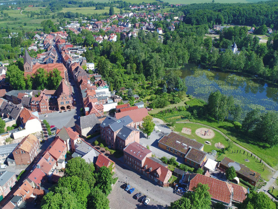 Altstadt von Gadebusch - CALVENDO Foto-Puzzle'