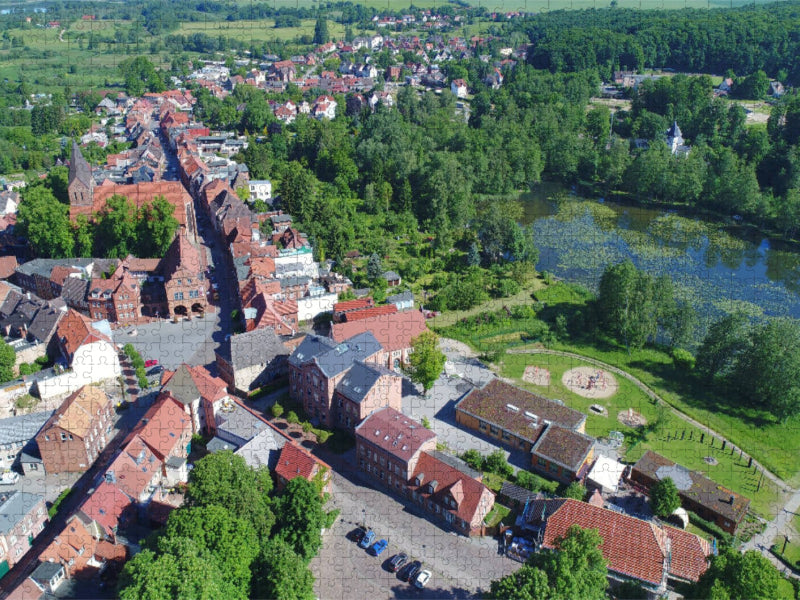 Altstadt von Gadebusch - CALVENDO Foto-Puzzle'