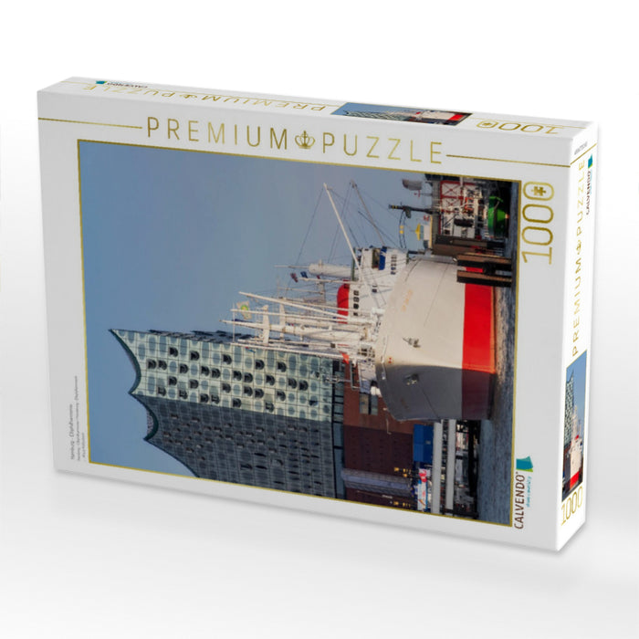 Hamburg - Elbphilharmonie - CALVENDO Foto-Puzzle'