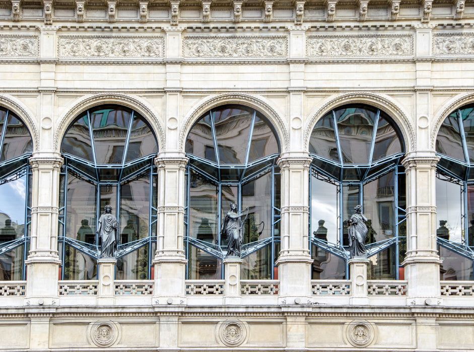 Fassade der Wiener Staatsoper 2000 Teile Puzzle quer - CALVENDO Foto-Puzzle'