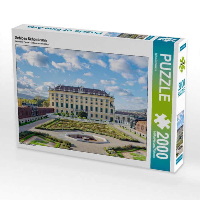 Schloss Schönbrunn 2000 Teile Puzzle quer - CALVENDO Foto-Puzzle'