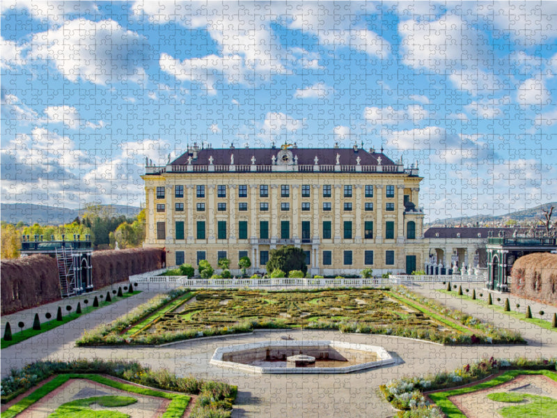 Schloss Schönbrunn 2000 Teile Puzzle quer - CALVENDO Foto-Puzzle'