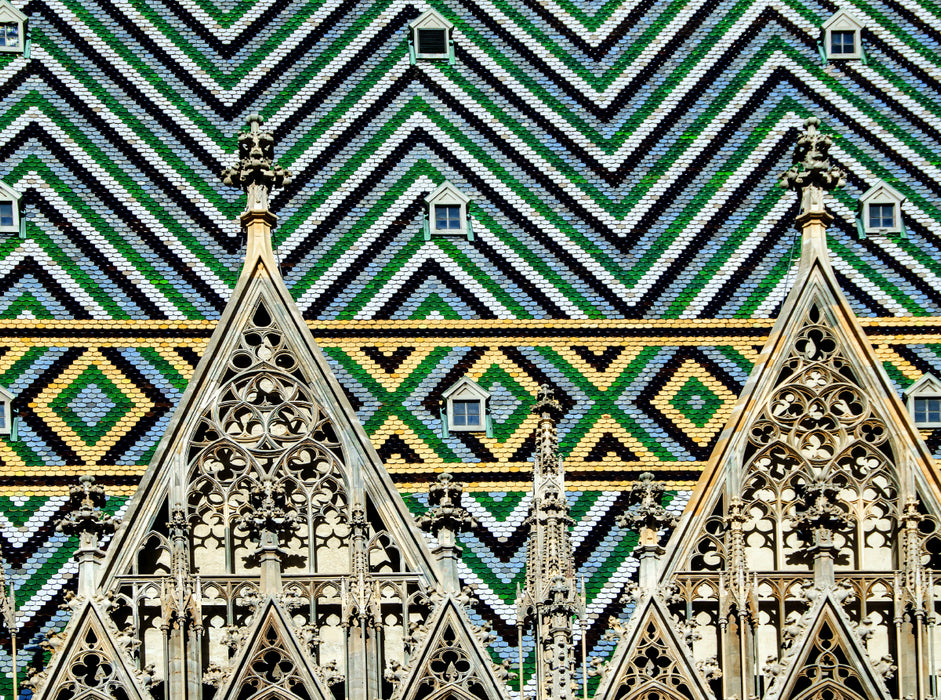 Stephansdom 2000 Teile Puzzle quer - CALVENDO Foto-Puzzle'