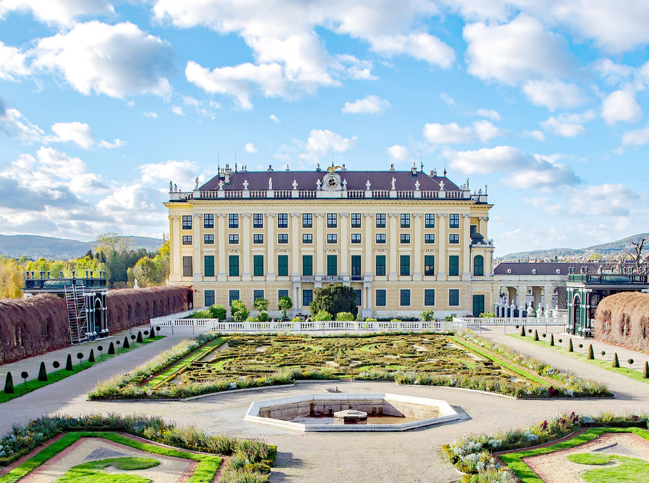 Kronprinzengarten - Schönbrunn 2000 Teile Puzzle quer - CALVENDO Foto-Puzzle'