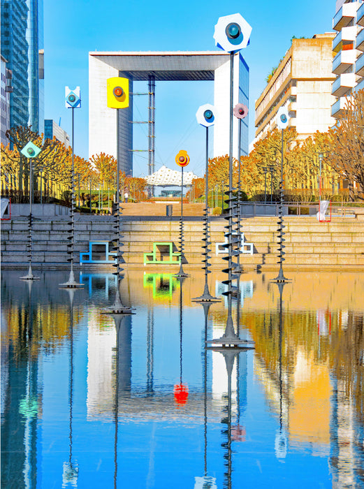 Paris Grande Arche 2000 Teile Puzzle hoch - CALVENDO Foto-Puzzle'