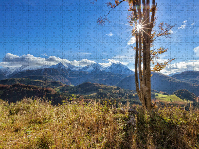 Österreich Blick vom Hengstpass 2000 Teile Puzzle quer - CALVENDO Foto-Puzzle'