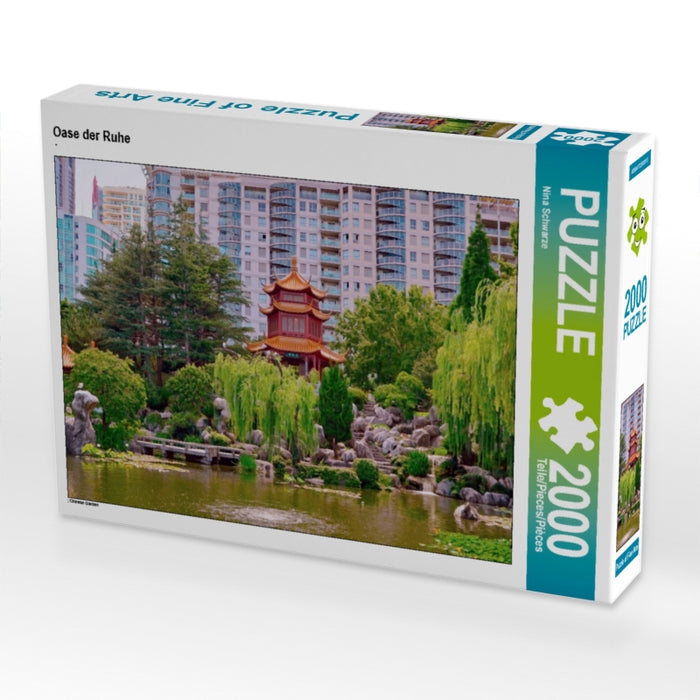 Oase der Ruhe 2000 Teile Puzzle quer - CALVENDO Foto-Puzzle'