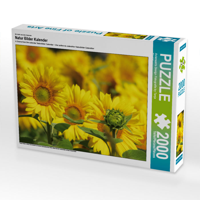 Nature pictures calendar - CALVENDO photo puzzle 