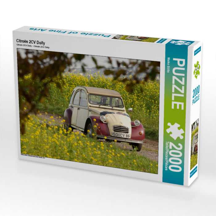 Citroën 2CV Dolly 2000 Teile Puzzle quer - CALVENDO Foto-Puzzle'