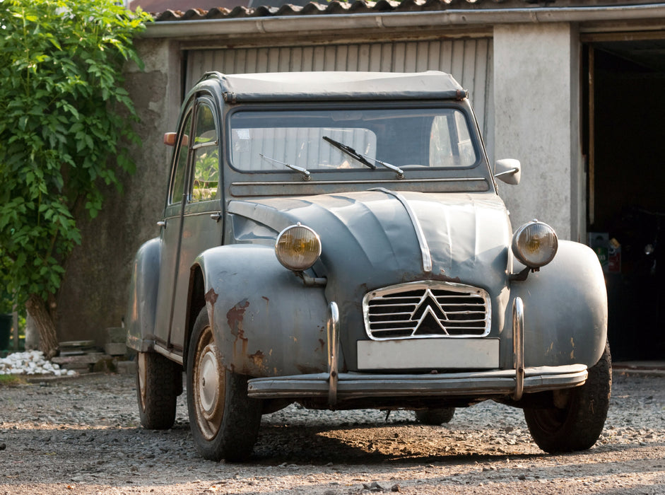 Cult automobile duck Citroën 2CV - CALVENDO photo puzzle 