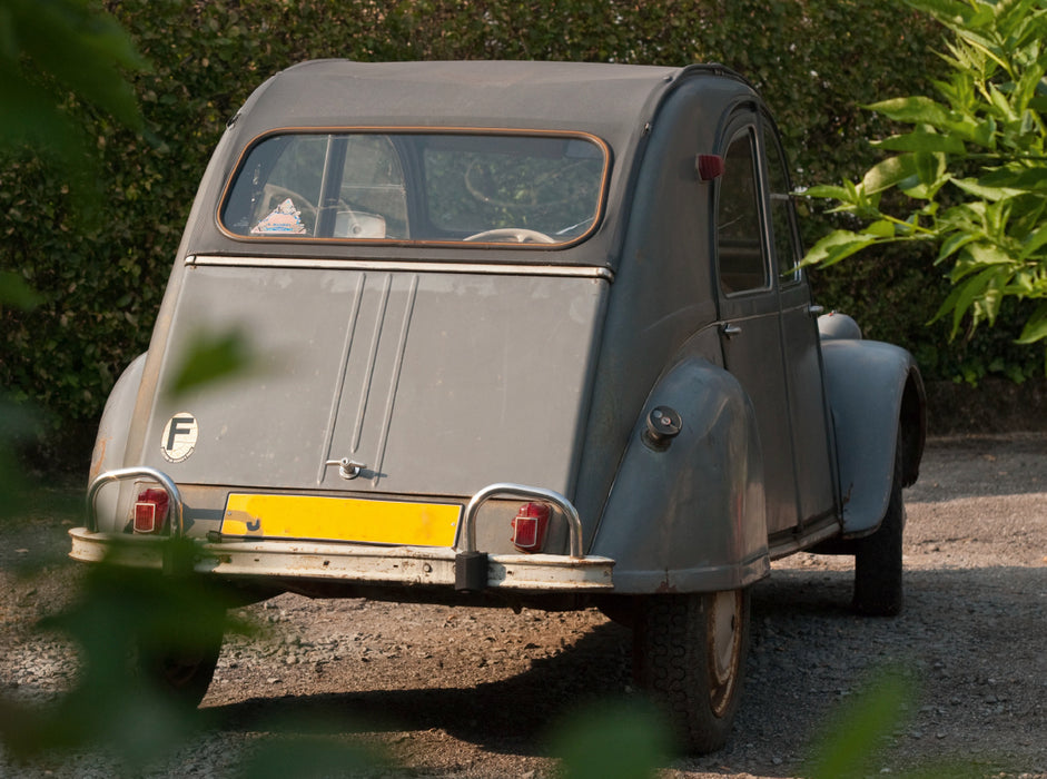 Citroën 2CV Alte Liebe rostet nicht 2000 Teile Puzzle quer - CALVENDO Foto-Puzzle'