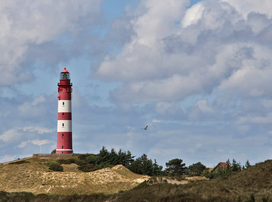 Leuchtturm Amrum 2000 Teile Puzzle quer - CALVENDO Foto-Puzzle'
