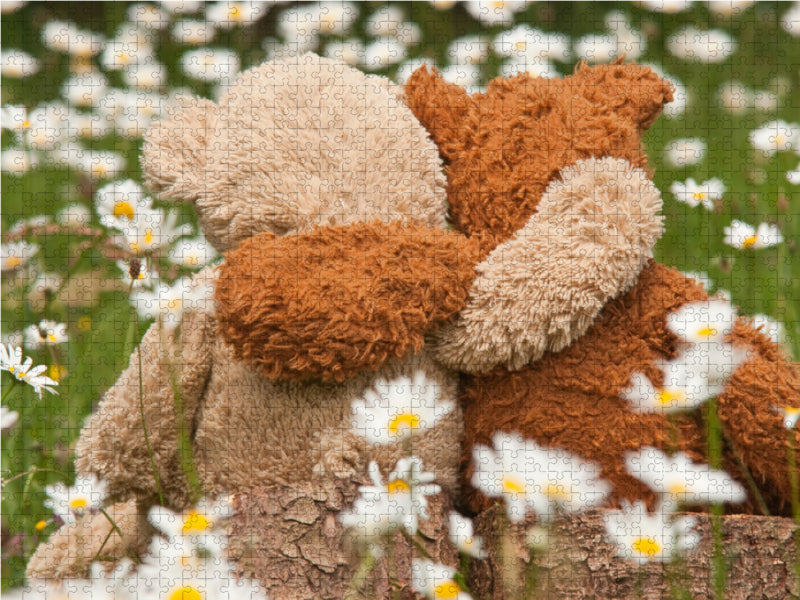 Kuschelbär 2000 Teile Puzzle quer - CALVENDO Foto-Puzzle'