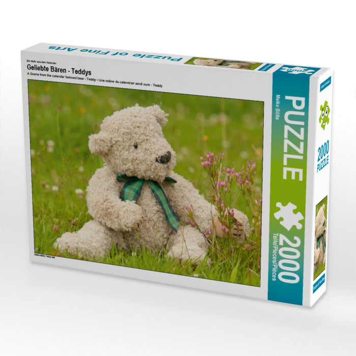Beloved Bears - Teddys - CALVENDO Photo Puzzle 