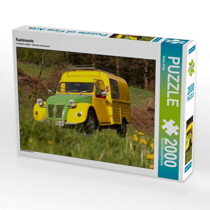 Kastenente 2000 Teile Puzzle quer - CALVENDO Foto-Puzzle'