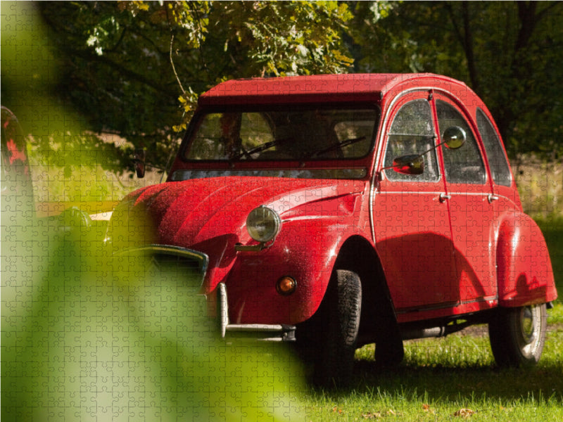2CV after a downpour - CALVENDO photo puzzle 