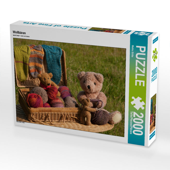 Wollbären 2000 Teile Puzzle quer - CALVENDO Foto-Puzzle'