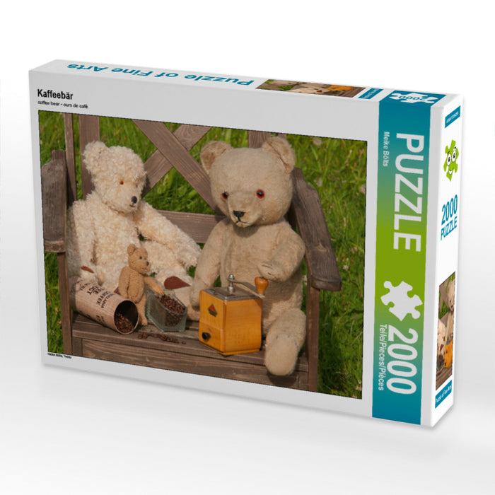 Coffee bear - CALVENDO photo puzzle 
