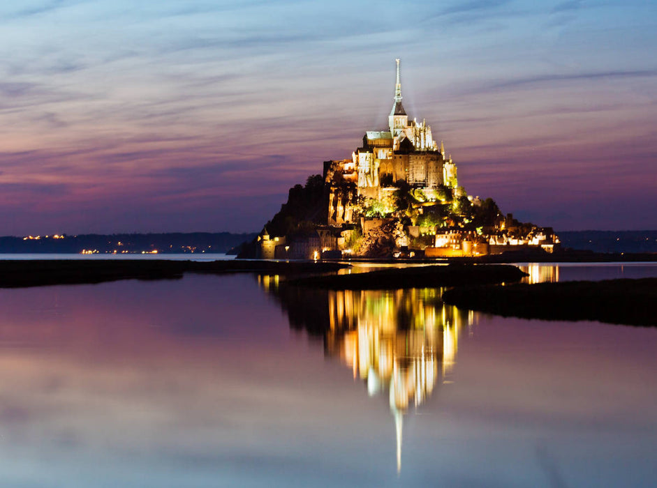 Frankreich Le Mont Saint Michel 2000 Teile Puzzle quer - CALVENDO Foto-Puzzle'