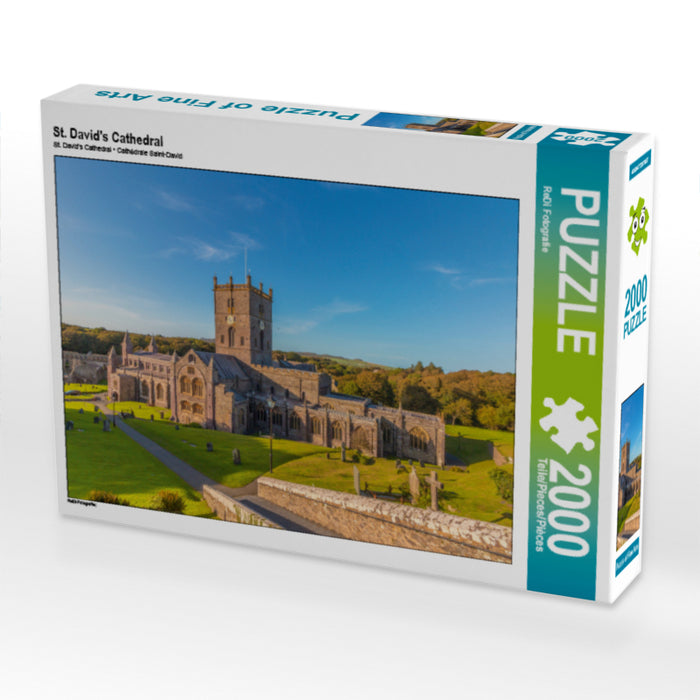 St. David's Cathedral 2000 Teile Puzzle quer - CALVENDO Foto-Puzzle'