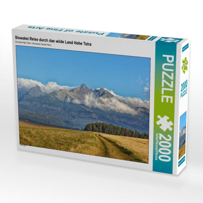 Slowakei Reise durch das wilde Land Hohe Tatra 2000 Teile Puzzle quer - CALVENDO Foto-Puzzle'