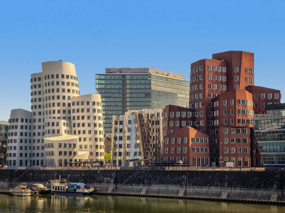 Düsseldorf. Mediahafen - CALVENDO Foto-Puzzle'