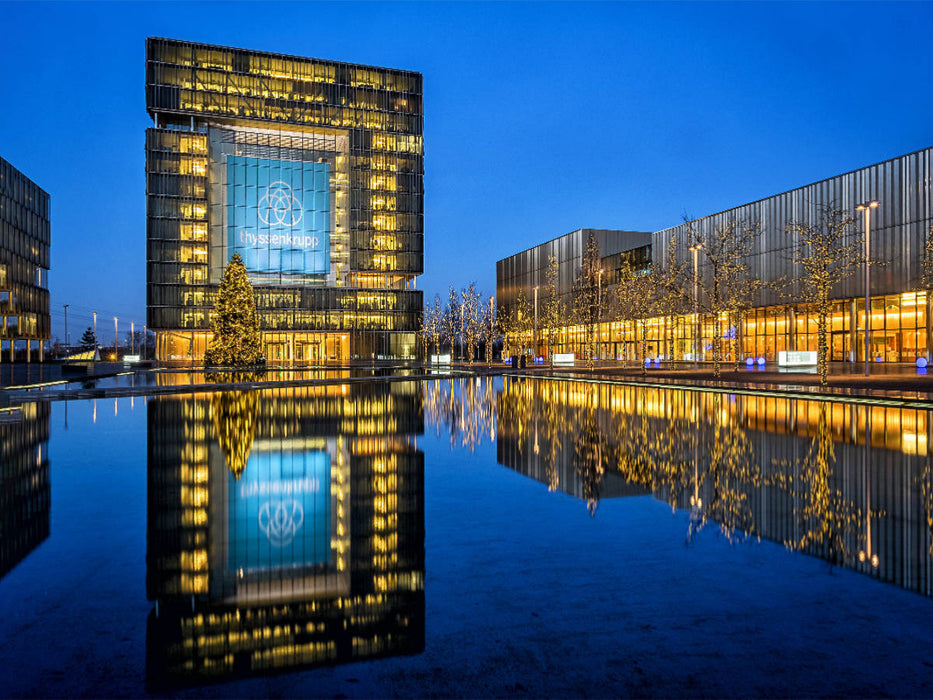 Essen. Thyssen-Krupp-Zentrale - CALVENDO Foto-Puzzle'