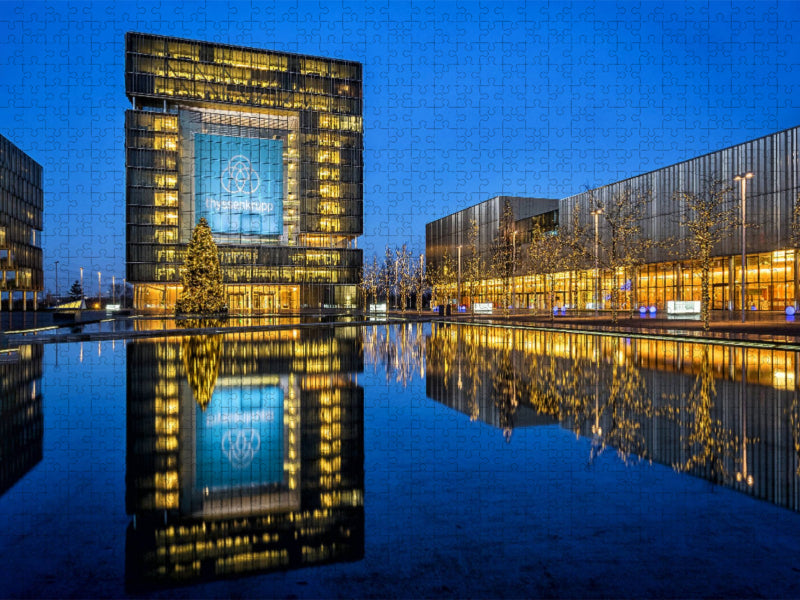Essen. Thyssen-Krupp-Zentrale - CALVENDO Foto-Puzzle'