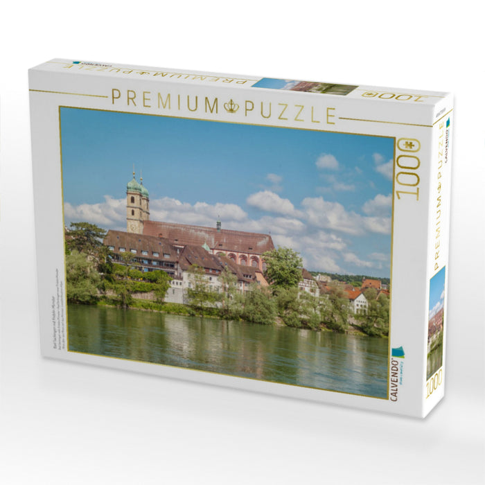 Bad Säckingen mit Fridolin Münster - CALVENDO Foto-Puzzle'