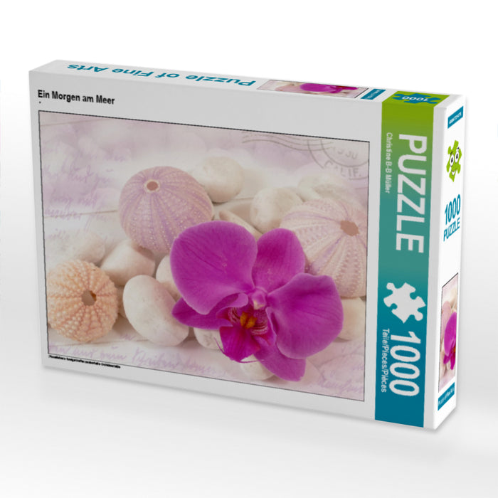 Ein Morgen am Meer 1000 Teile Puzzle quer - CALVENDO Foto-Puzzle'