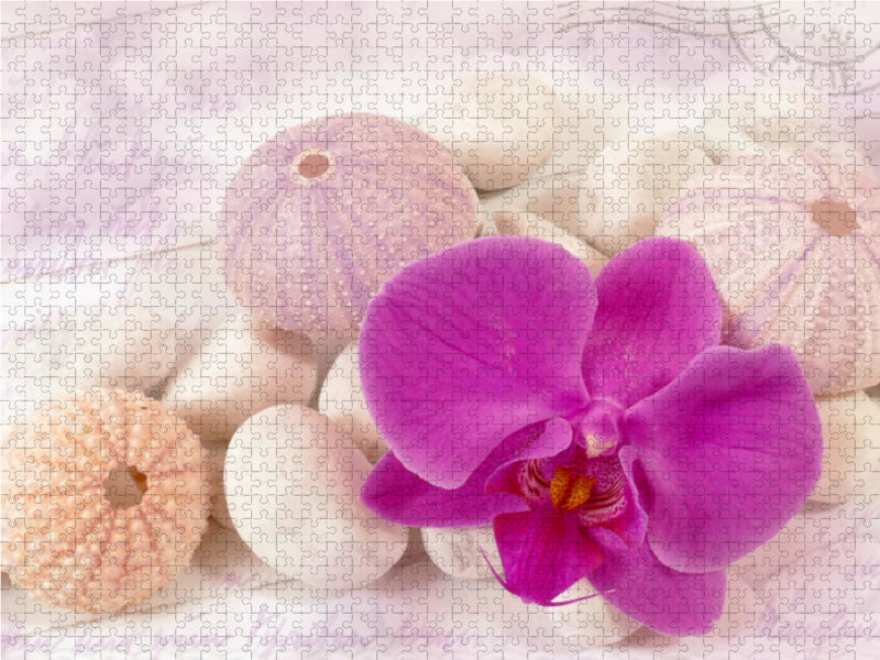 Ein Morgen am Meer 1000 Teile Puzzle quer - CALVENDO Foto-Puzzle'