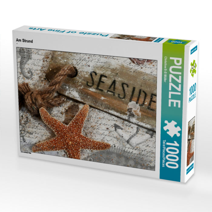Am Strand 1000 Teile Puzzle quer - CALVENDO Foto-Puzzle'
