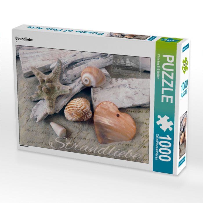 Strandliebe 1000 Teile Puzzle quer - CALVENDO Foto-Puzzle'