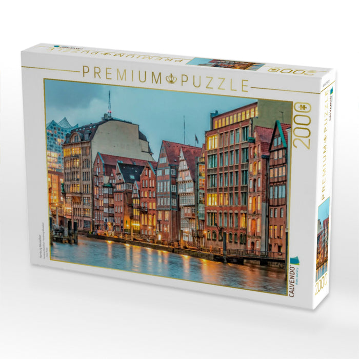 Hamburg Nikolaifleet - CALVENDO Foto-Puzzle'