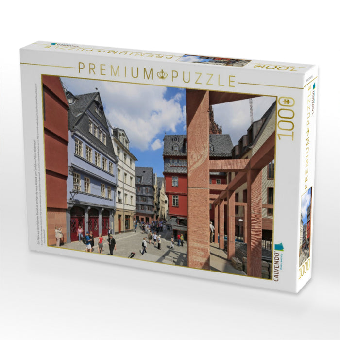 Ein Motiv aus dem Kalender Frankfurt am Main die neue Altstadt vom Taxifahrer Petrus Bodenstaff - CALVENDO Foto-Puzzle'