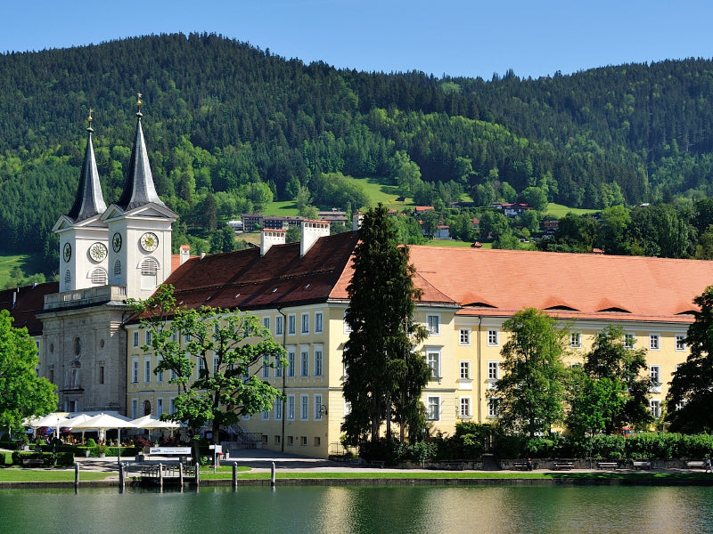 Schloss Tegernsee 1000 Teile Puzzle quer - CALVENDO Foto-Puzzle'