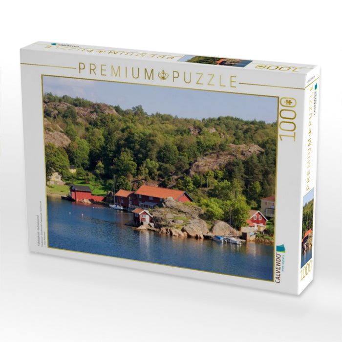 Fiskebäckskil - Getevikssund - CALVENDO Foto-Puzzle'