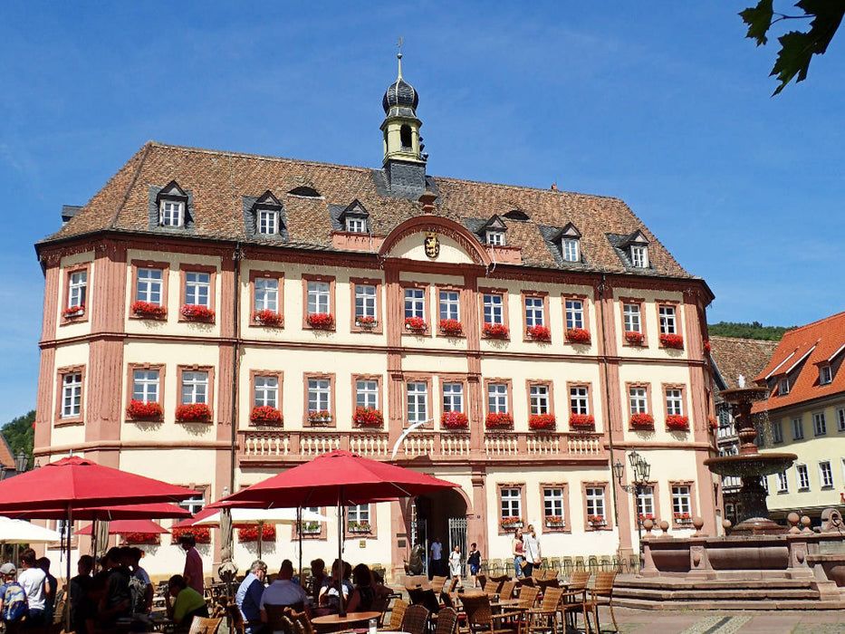 Der Marktplatz in Neustadt an der Weinstraße - CALVENDO Foto-Puzzle'