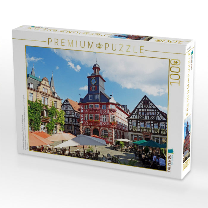 Das barocke Rathaus Heppenheims an der Bergstraße - CALVENDO Foto-Puzzle'