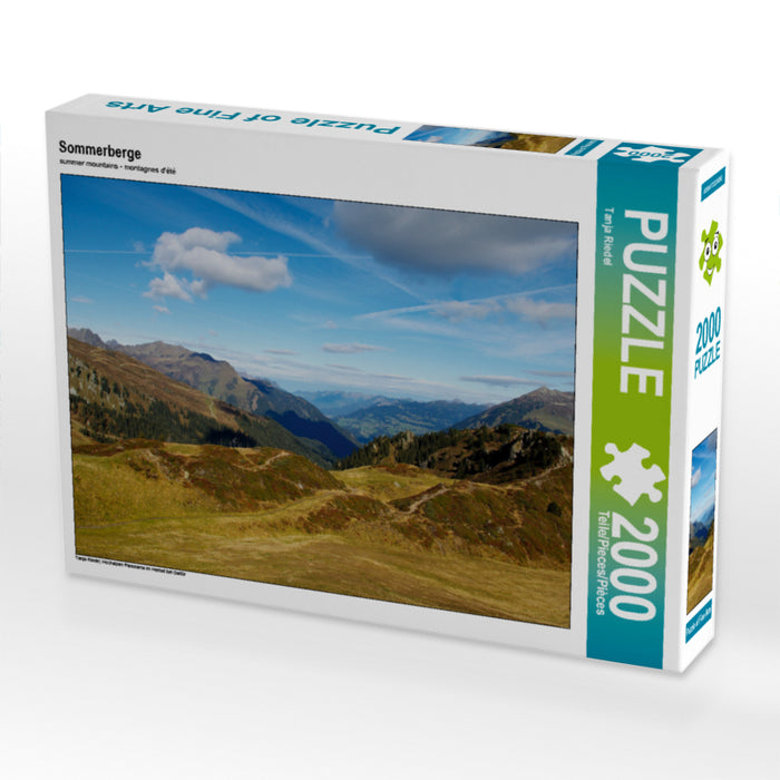 Summer mountains - CALVENDO photo puzzle 