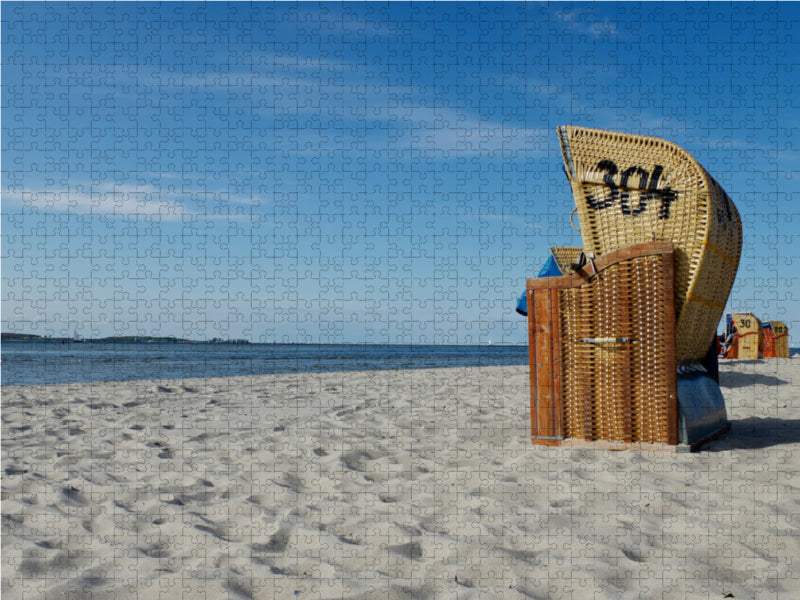 Beach chair - Impression - CALVENDO photo puzzle 