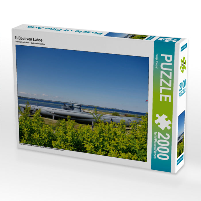 U-Boot von Laboe 2000 Teile Puzzle quer - CALVENDO Foto-Puzzle'