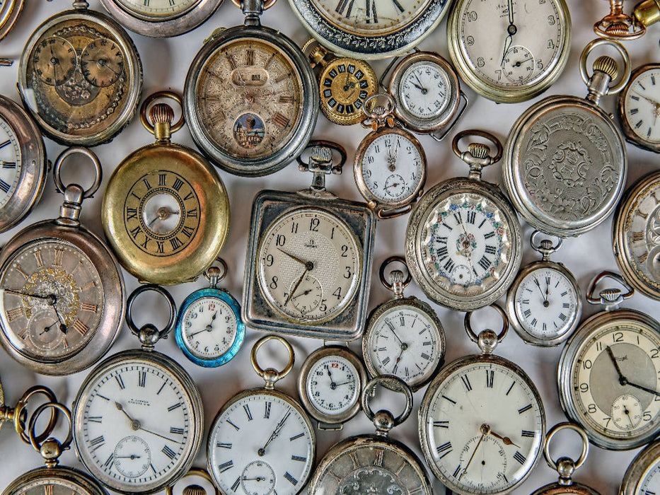 Uhrensammlung - CALVENDO Foto-Puzzle'